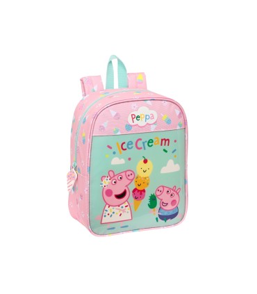 Mochila safta guarderia adaptable a carro peppa pig ice cream 100x220x270 mm