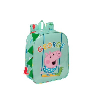 Mochila safta guarderia adaptable a carro peppa pig george 100x220x270 mm