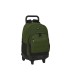 Mochila safta grande con ruedas compact extraible dark forest 220x330x450 mm