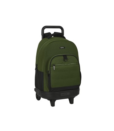 Mochila safta grande con ruedas compact extraible dark forest 220x330x450 mm