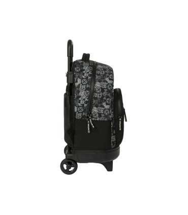 Mochila safta grande con ruedas compact extraible paul frank 220x330x450 mm