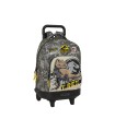 Mochila safta grande con ruedas compact extraible jurassic world warning 220x330x450 mm