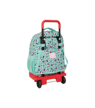 Mochila safta grande con ruedas compact extraible hello kitty sea lovers 220x330x450 mm