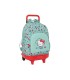 Mochila safta grande con ruedas compact extraible hello kitty sea lovers 220x330x450 mm