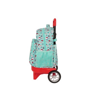 Mochila safta grande con ruedas compact evolution extraible hello kitty sea lovers 220x330x450 mm