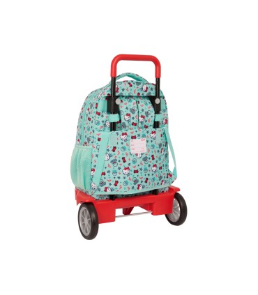 Mochila safta grande con ruedas compact evolution extraible hello kitty sea lovers 220x330x450 mm