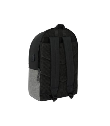 Mochila safta doble para portatil 156 usb ecko unltd rhino 180x310x440 mm