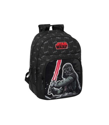 Mochila safta doble con cantoneras adaptable a carro star wars the fighter 150x320x420 mm