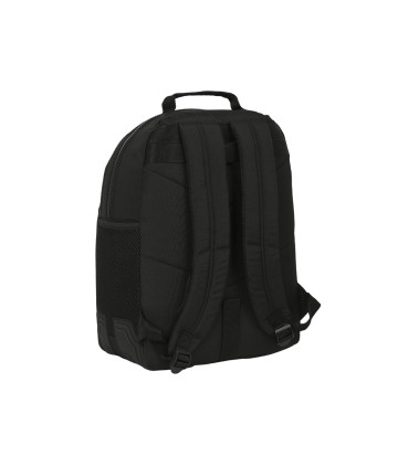 Mochila safta doble con cantoneras adaptable a carro reciclado blackfit8 zone 150x320x420 mm