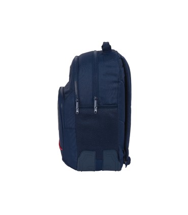 Mochila safta doble con cantoneras adaptable a carro reciclado blackfit8 authentic 150x320x420 mm