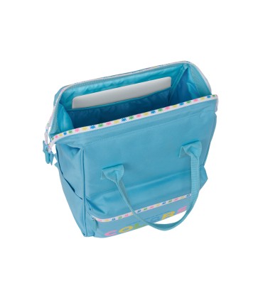 Mochila safta con asas para portatil 13 benetton spring 190x270x400 mm