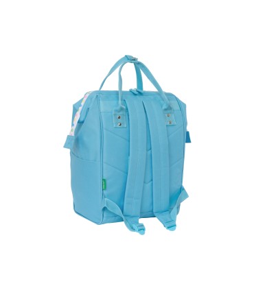 Mochila safta con asas para portatil 13 benetton spring 190x270x400 mm