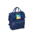 Mochila safta con asas para portatil 13 benetton cool 190x270x400 mm