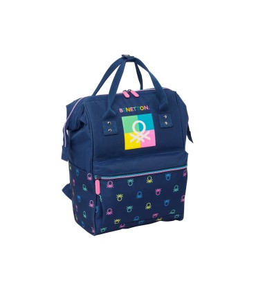 Mochila safta con asas para portatil 13 benetton cool 190x270x400 mm