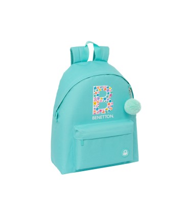 Mochila safta benetton letter 150x330x420 mm