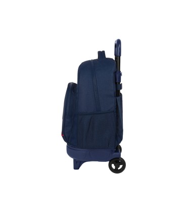 Mochila safta grande con ruedas compact extraible reciclada blackfit8 authentic 220x330x450 mm