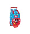 Mochila safta 765 con carro 805 mickey mouse fantastic 80x200x280 mm