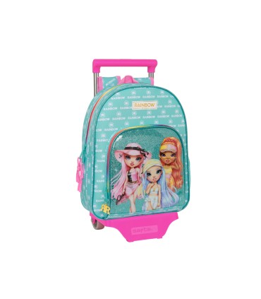 Mochila safta 609 con carro 705 rainbow high paradise 100x280x340 mm