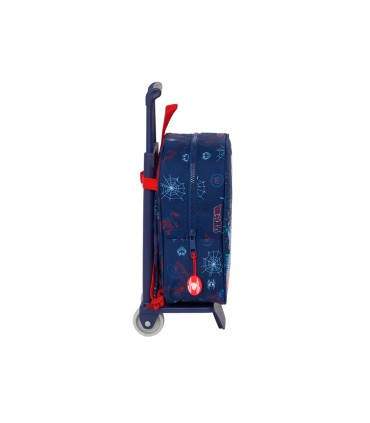 Mochila safta 232 con carro 805 spider man neon 100x220x270 mm