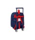 Mochila safta 232 con carro 805 spider man neon 100x220x270 mm