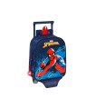 Mochila safta 232 con carro 805 spider-man neon 100x220x270 mm