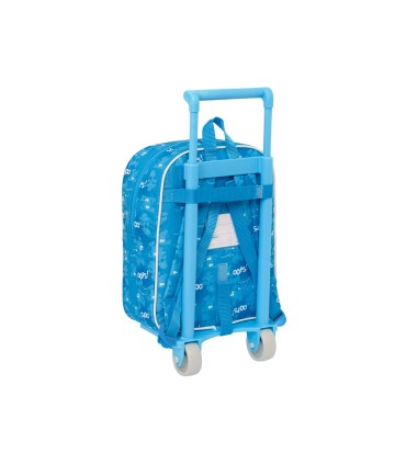 Mochila safta 232 con carro 805 los pitufos 100x220x270 mm