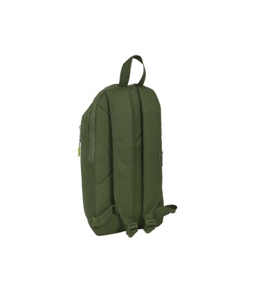 Mini mochila safta con cremallera vertical munich bright khaki 100x220x390 mm