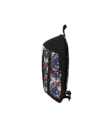 Mini mochila safta con cremallera vertical avengers forever 100x220x390 mm