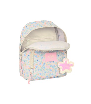 Mini mochila safta blackfit8 blossom 130x250x300 mm