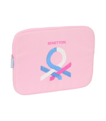 Funda para portatil 156 safta benetton pink 35x395x275 mm