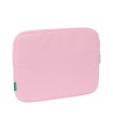 Funda para portatil 15,6\" safta benetton pink 35x395x275 mm