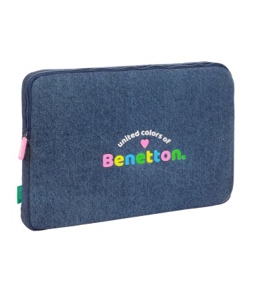 Funda para portatil 156 safta benetton denim 35x395x275 mm