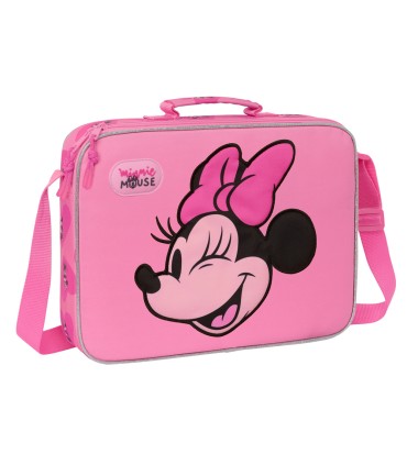 Cartera safta extraescolares minnie mouse loving 60x380280 mm