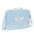 Cartera safta extraescolares glowlab cisnes 60x380280 mm