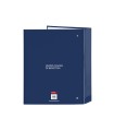 Carpeta safta carton folio 4 anillas lomo ancho benetton cool 60x270x300 mm