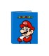 Carpeta safta carton folio 4 anillas mixtas super mario play 40x265x330 mm