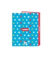 Carpeta safta carton folio 4 anillas mixtas mickey mouse fantastic 40x265x330 mm