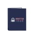 Carpeta safta carton folio 4 anillas mixtas benetton varsity 40x265x330 mm