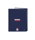 Carpeta safta carton folio 4 anillas mixtas benetton varsity 40x265x330 mm