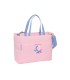 Bolso con bolsillo safta para portatil 14 benetton pink 170x400x310 mm