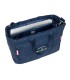 Bolso con bolsillo safta para portatil 14 benetton denim 170x400x310 mm