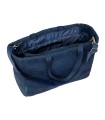 Bolso con bolsillo safta para portatil 14\" benetton denim 170x400x310 mm