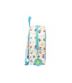 Mochila safta guarderia adaptable a carro con bolsillo frontal baby shark surfing 100x220x270 mm