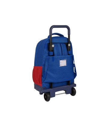 Mochila safta grande con ruedas compact extraibles fc barcelona 2 equipacion 23 24 220x330x450 mm