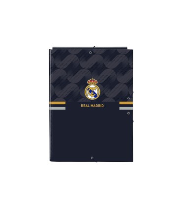 Carpeta gomas solapas safta folio real madrid 2 equipacion 23 24