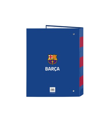 Carpeta 4 anillas mixtas safta folio fc barcelona 2 equipacion 23 24