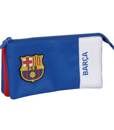 Bolso escolar portatodo safta triple fc barcelona 2 equipacion 23 24 30x220x120 mm