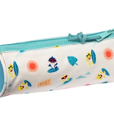 Bolso escolar portatodo safta redondo baby shark surfing 70x200x70 mm