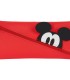 Bolso escolar portatodo safta silicona caritas mickey mouse 10x230x110 mm