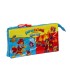 Bolso escolar portatodo safta triple superthings rescue force 120x220x30 mm